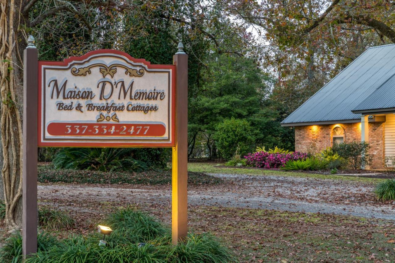 Maison D'Memoire Bed & Breakfast Cottages Rayne Eksteriør bilde